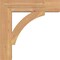 Ekena Millwork Thorton Block Smooth Bracket, Western Red Cedar, 3 1/2"W x 18"D x 18"H BKT04X18X18THR05SWR - alternate 2